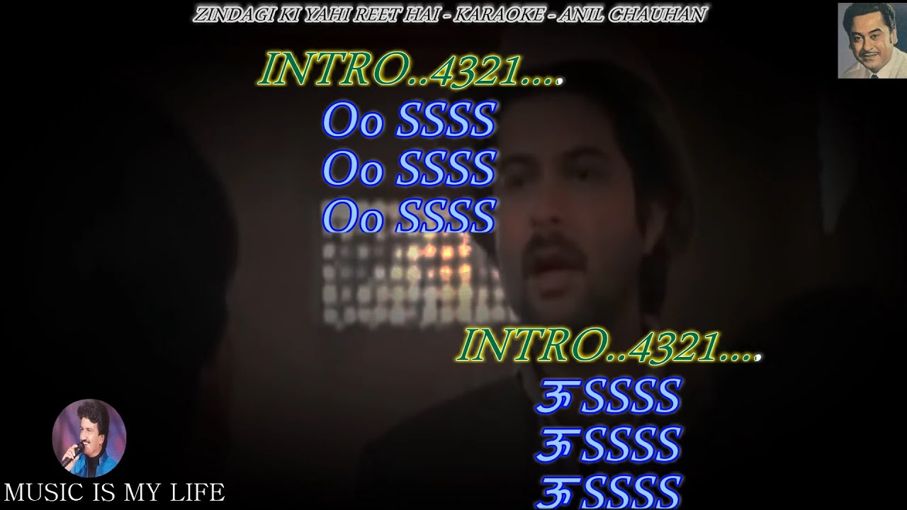 Zindagi Ki Yahi Reet Hai Karaoke With Scrolling Lyrics Eng. & हिंदी Zindagi Ki Yahi Reet Hai Karaoke With Scrolling Lyrics Eng. & हिंदी