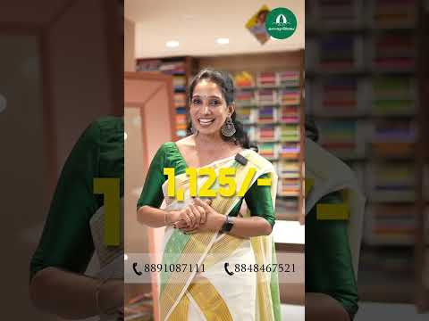 Setmundu is a timeless choice for special occasions!