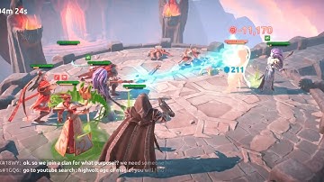 Age of Magic : gameplay/walkthrough part 9 (HD) (quick arena PvP battle)