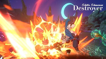 Ni no Kuni : Cross Worlds - Destroyer Skills Showcase