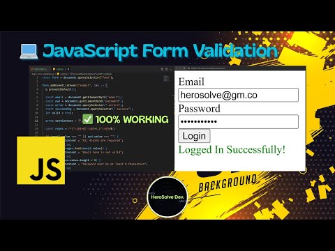 Form Validation in JavaScript | Beginner to Advanced Guide (2025)