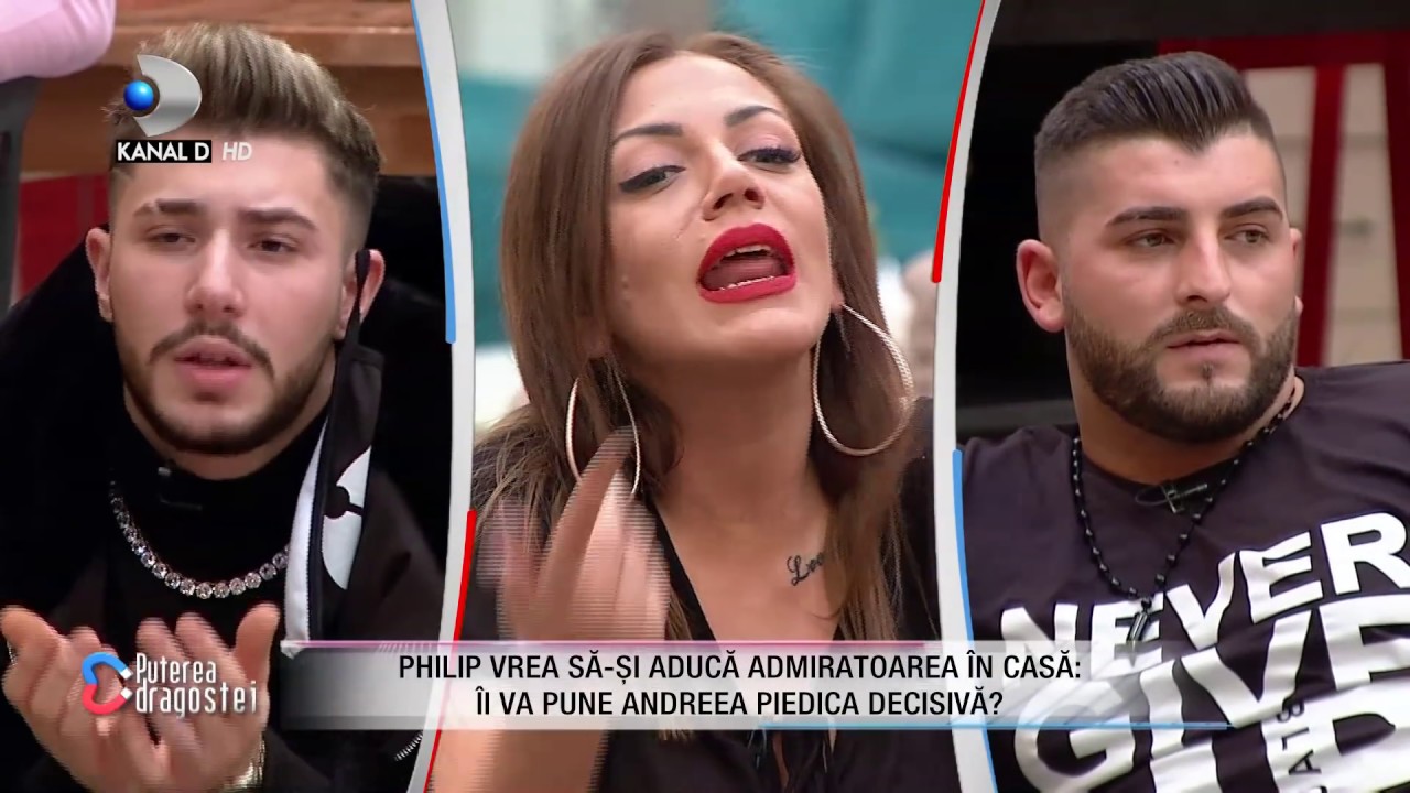 Ella si Iancu, singuri in camera rosie! Andreea, geloasa? Philip isi vrea admiratoarea in casa!