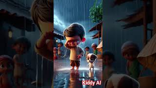 A little boy 🧒 crying 😭 with dog 🐶 #viralshorts #trending