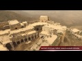  Russian drone footage of destruction around Krak des Chevaliers castle in Syria