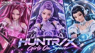 HUNTR/X Girls On Space | KPop Demon Hunters | Animated Music Video | HTRIX VISION