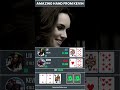 Kevin Hart check-raising Liv Boeree on the flop😅 Is he going to hit his flush?#pokerhand #pokerstars