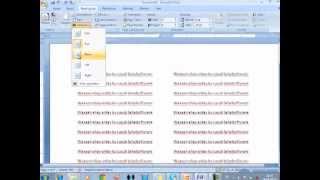 Microsoft Word 2007    Lesson18. - Page Setup.