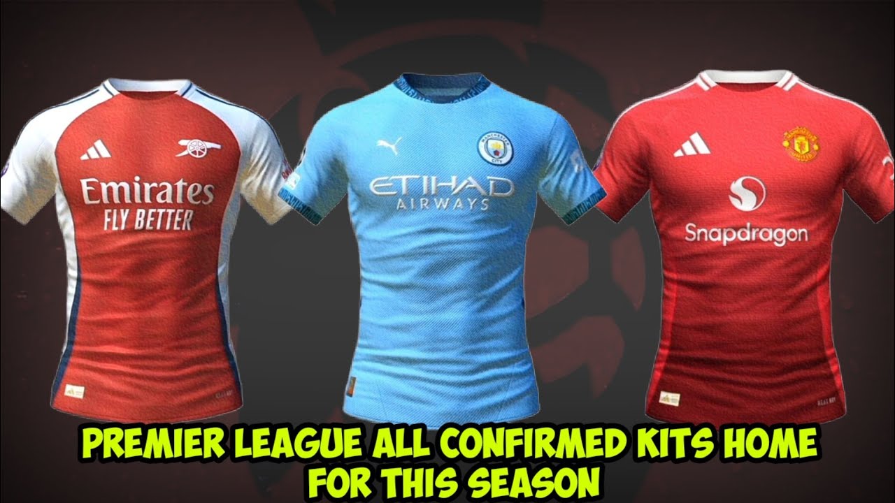 New home kits of premier league have been confirmed for this season😱 ...