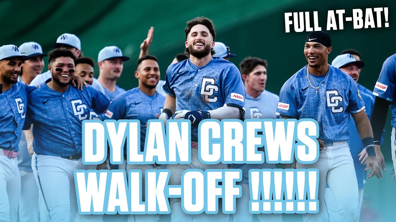 DYLAN CREWS WALK-OFF + GATORADE BATH | FULL AT-BAT + HIGHLIGHTS