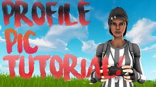 How To Make Fortnite Profile Picture On iPhone/ Android !!