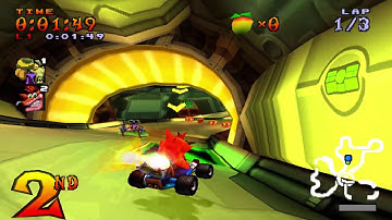 Crash Team Racing (NTSC) 101% Walkthrough - Part 66 - N. Oxide