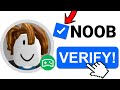✔️HOW TO GET VERIFIED ON ROBLOX✔️(0 FOLLOWERS REQUIRED)