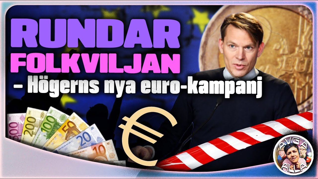 Högern rundar svenska folket i Euro-frågan: "ska gå snabbt, fort och helst utan folkomröstning"