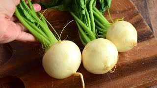 The best way to eat mayturnips. Fast, easy and delicious!