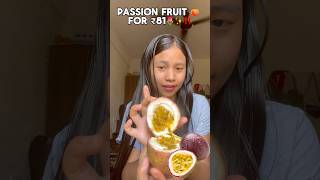 Passion Fruit 🍑 for ₹81🎀✨‼️#fruits #youtubeshorts #explore #shorts