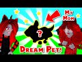 Giving My Mom Her DREAM PET In Adopt Me! (Roblox)