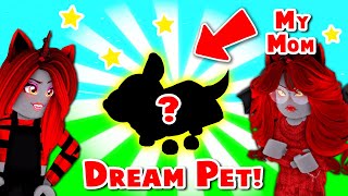 Giving My Mom Her DREAM PET In Adopt Me! (Roblox)