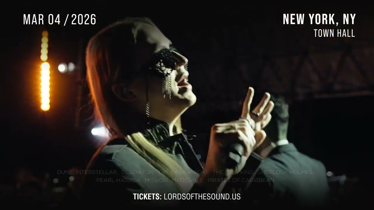 🎻 Lords of the Sound: The Music of Hans Zimmer – March 4, 2026 | New York, NY (The Town Hall) 👇