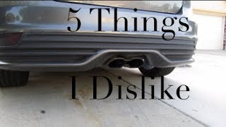 5 Things I Dislike about my Ford Focus ST