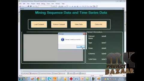 Final Year Projects | Mining Sequence Data & Time Series Data