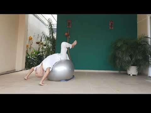 Um uso possível da bola de ginástica na 💖capoeira💖 esqueci o som