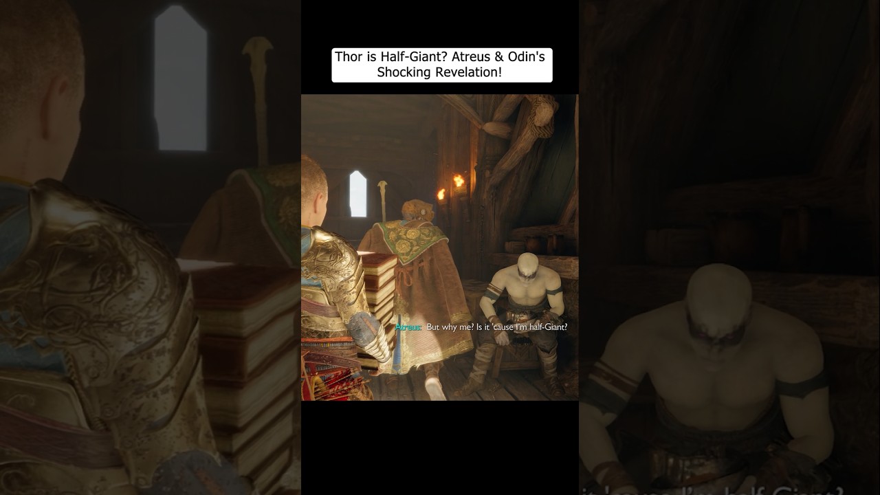 Тор — полугигант? Шокирующее открытие Атрея и Одина! ⚡ 