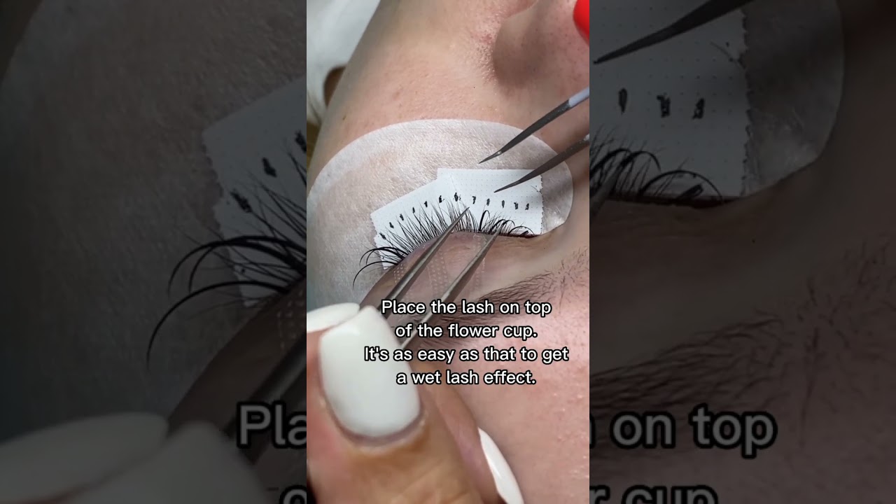 Wet Look Lash Set Tutorial