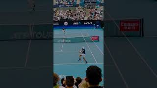 Celebrity Berrettini v Medvedev rally #shorts Wealth