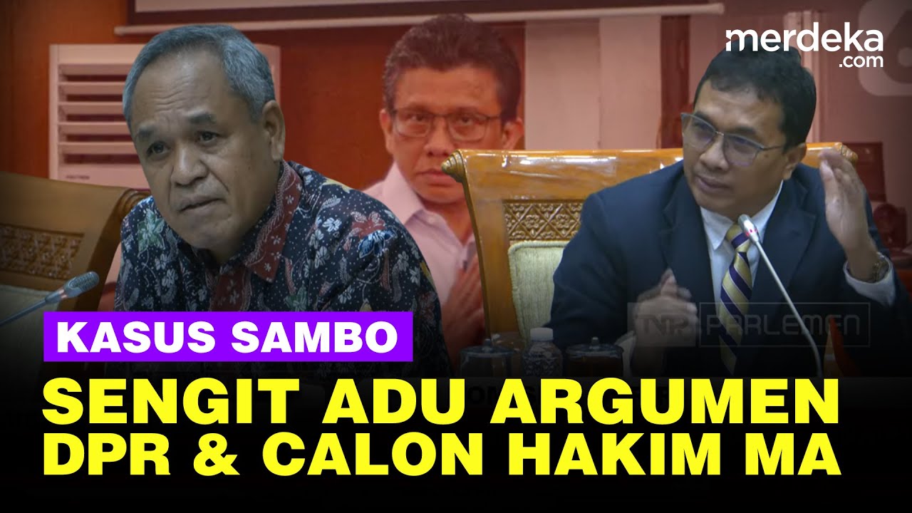 [Full] SENGIT! Benny DPR Vs Calon Hakim Agung Alimin Adu Argumen Kasus Ferdy Sambo