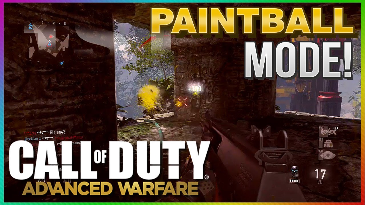 Call Of Duty Advanced Warfare Paintball Mode www.youtube.com