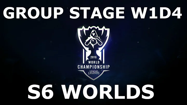 Week 1 Day 4 of S6 LoL eSports World Championship 2016 Group Stage! Full Day All Games #Worlds 2016 - 天天要聞