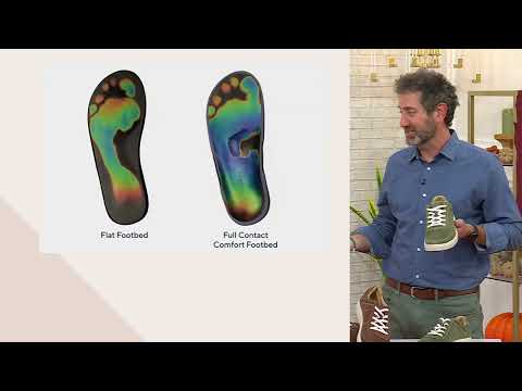 Revitalign Orthotic Men's Suede Lace Up Sneaker - Durham on QVC