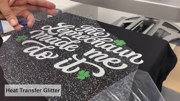 Heat Transfer Glitter | Make Custom T-Shirts Sparkle