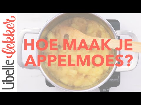 Video: Hoe Om Dik Appelkonfyt En Lekker Appelmoes Te Maak