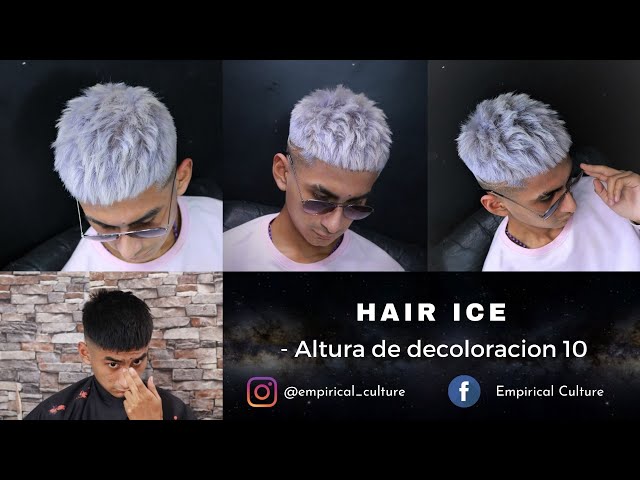 Como realizar un cabello blanco nuclear - Hair Ice (explicado) 