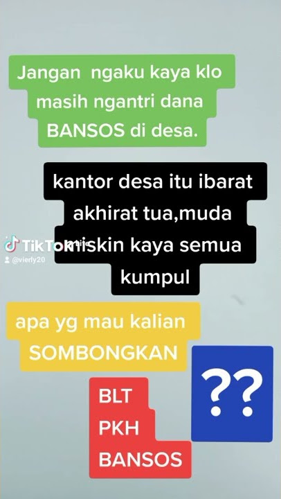 #bansos #pkh #blt