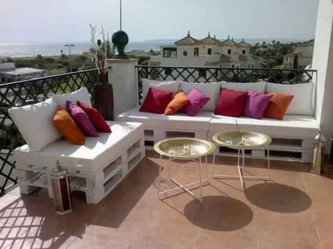 Hacer muebles con palets de madera youtube