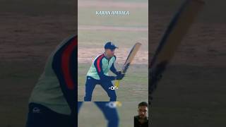 Reverse shot try 🔥👌🏻#karanambala #reverseshot #tennis #tennisballcricket #ispl #ipl #cricketlover