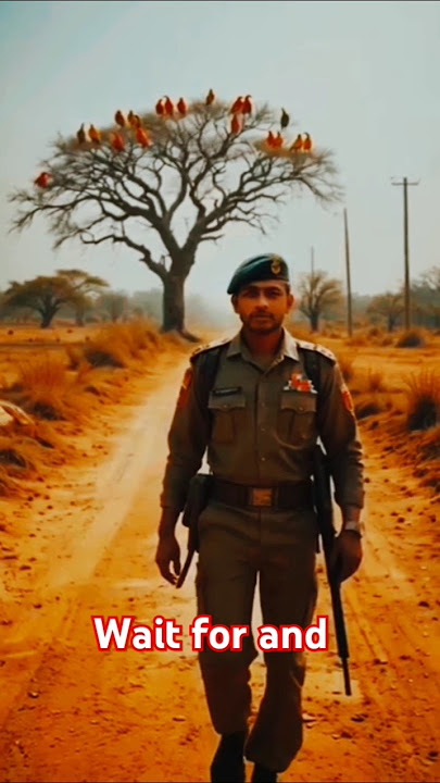 A amazing story of brave Soldier #ai #shorts #ytshorts #story #army #Republic Day #soldier #parrot