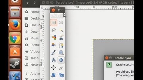 Gimp in Ubuntu - missing Toolbox GIMP