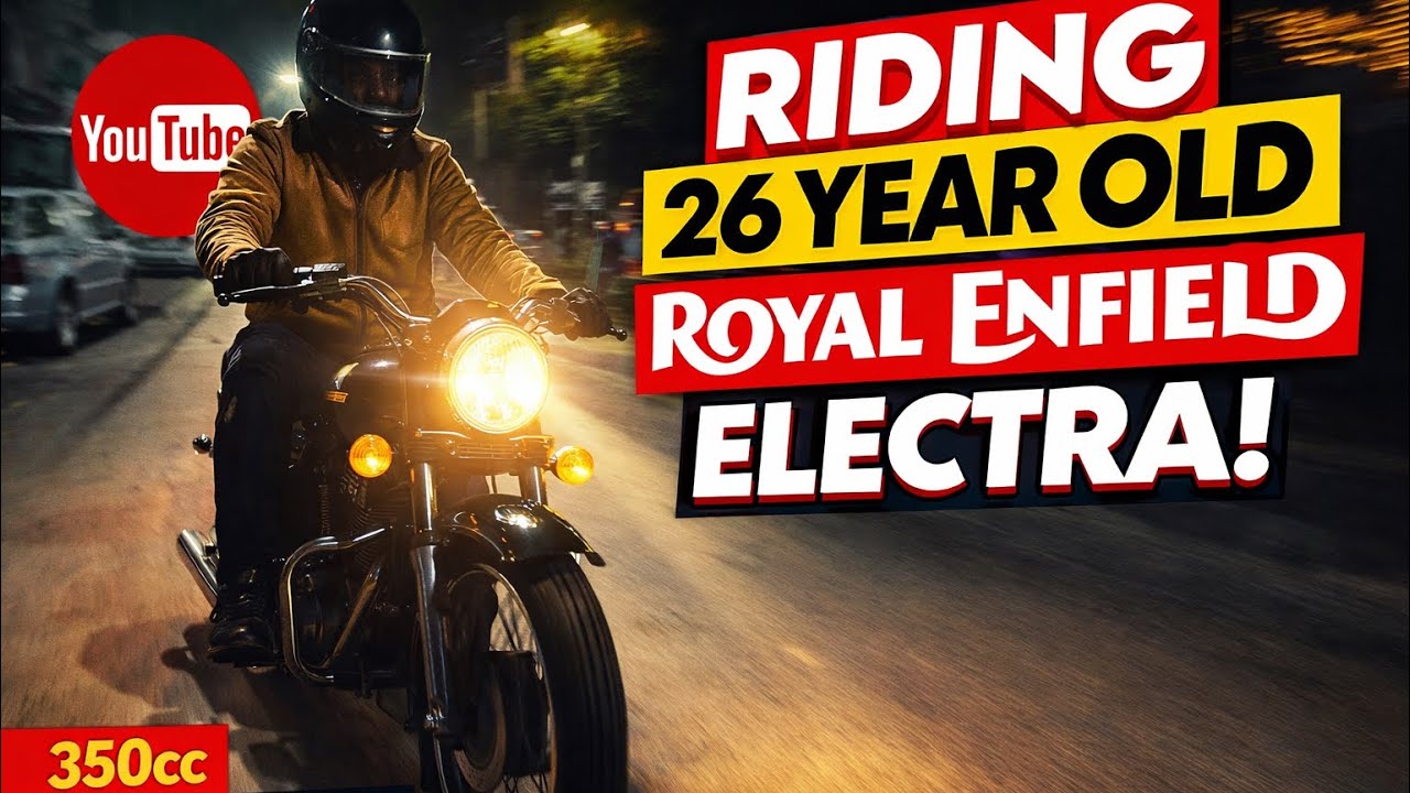 Purani hai… Par jazba aaj bhi naya hai || Riding my 26-year-old Royal Enfield Electra 350 (2000) 🖤🔥