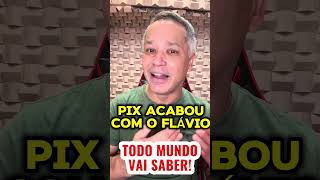 FLÁVIO DERRETE: CAMPANHA IDIOTA REVELA QUE O PIX É DE 2016