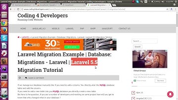 laravel migration