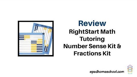 Review RightStart Math Tutoring Number Sense Kit & Fractions Kit