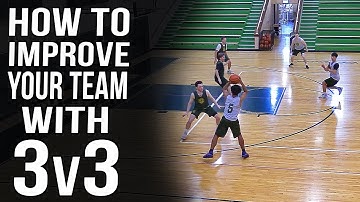 3 Best 3v3 Basketball Drills For Offense & Defense