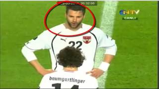 Gaza gelen futbolcu :) TÜRKİYE 2 AVUSTURYA 0