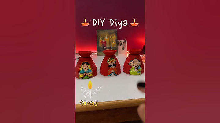 Cute DIY diyas from old kulhad #diwali