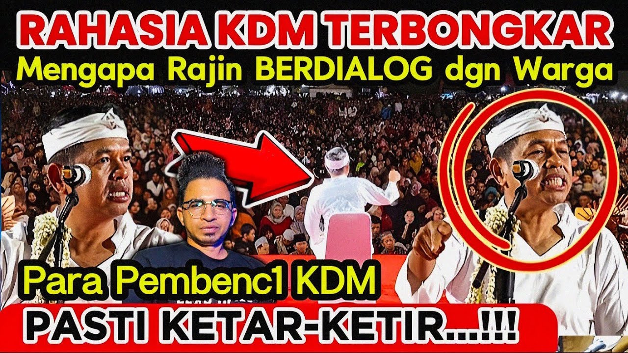 TERBONGKAR ‼️ Inilah Alasan Mengapa KDM Rajin Blusukan ke Warganya sampai ke Pelosok Jawa Barat