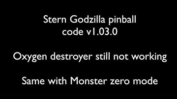 Deeper dive Stern Godzilla Pro Building Switch issues