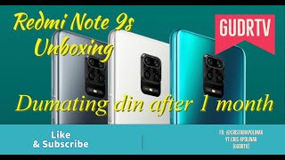 #XiaomiRedmiNote9s Unboxing Xiaomi Redmi Note 9s and Giving my first impression!(Sulit ang ganda)